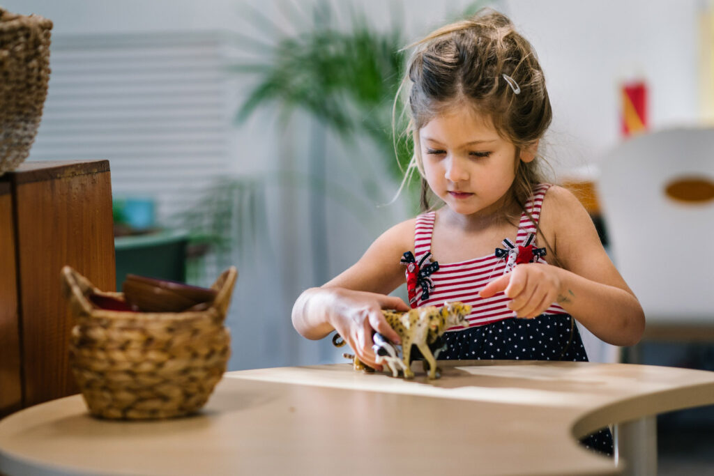 Child at KU Bulli childcare