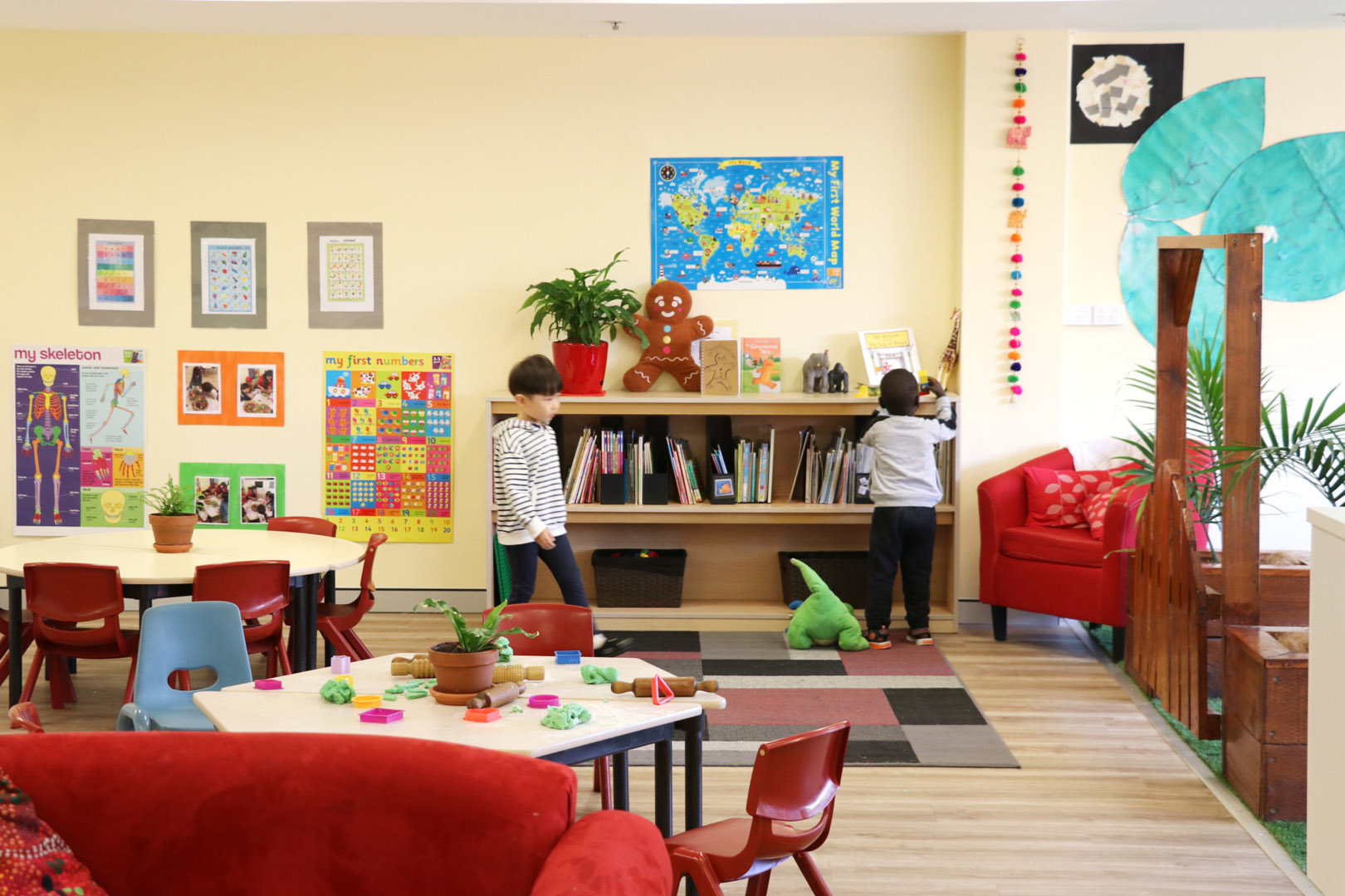 KU Canberra City AMEP childcare indoor learning environment