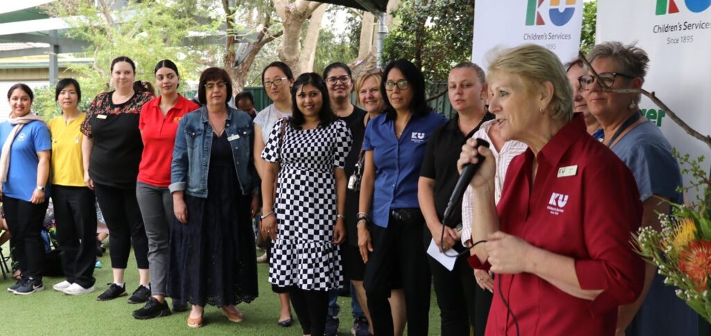 KU Macquarie Fields Preschool has celebrated their ‘Excellent’ rating under the National Quality Framework (NQF) for early childhood education services by holding a community event on Friday 24 November.