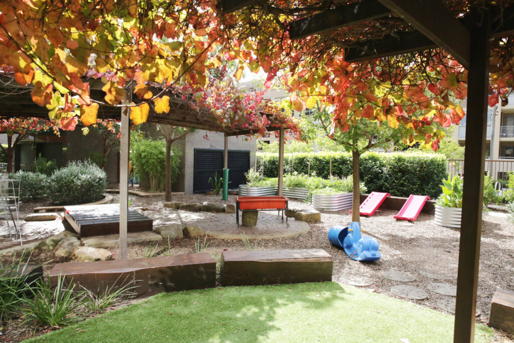 KU Kogarah childcare outdoor area