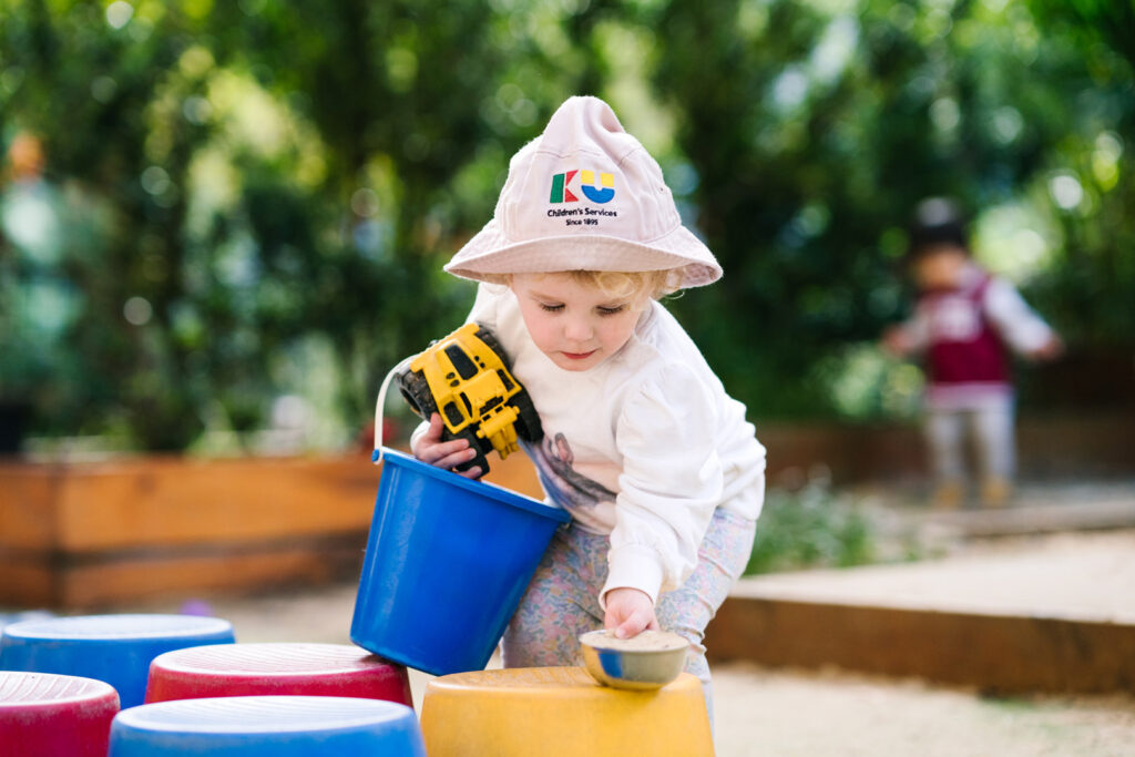 Child at KU Peter Pan La Perouse childcare