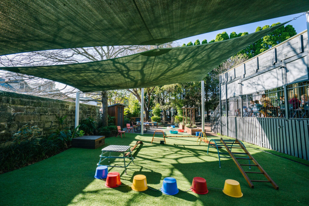 KU Peter Pan Paddington childcare outdoor environment