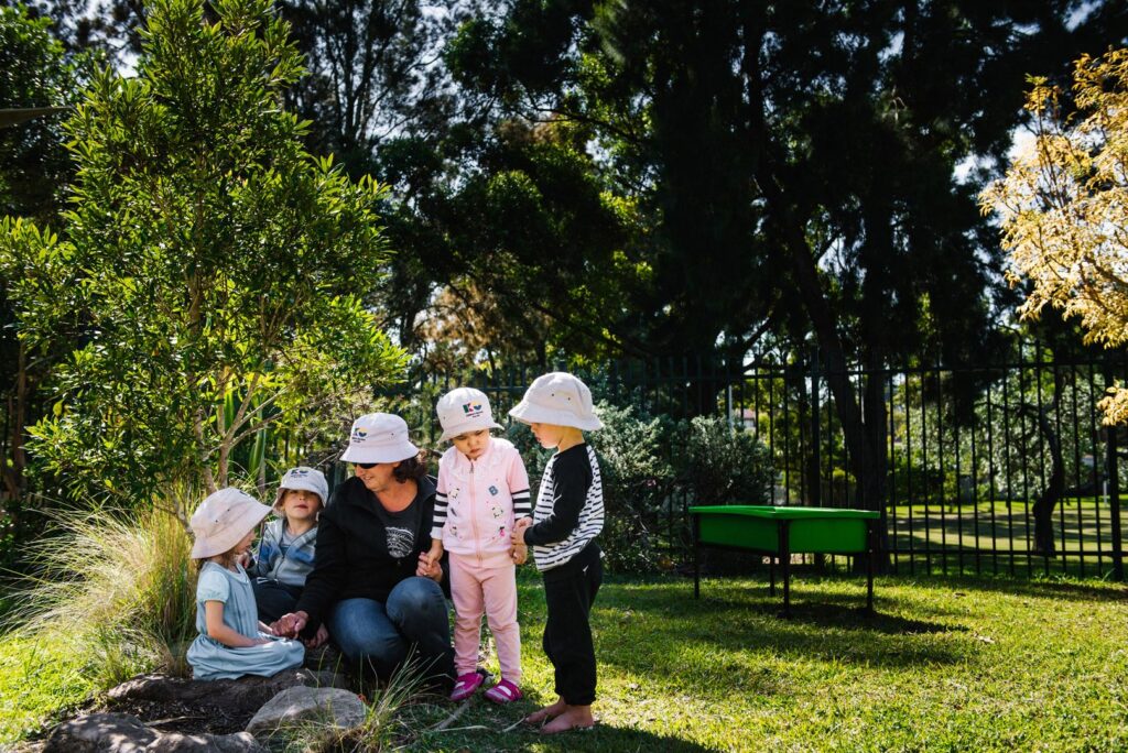 KU Playford Park childcare with some children outdoors