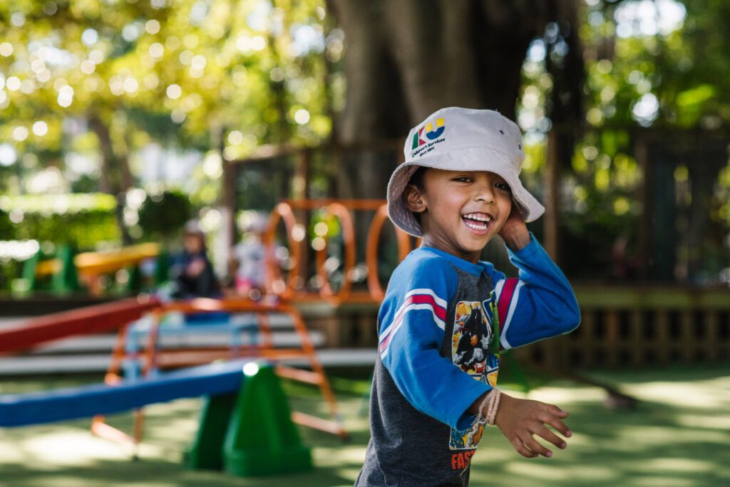 Child at KU Randwick Coogee childcare