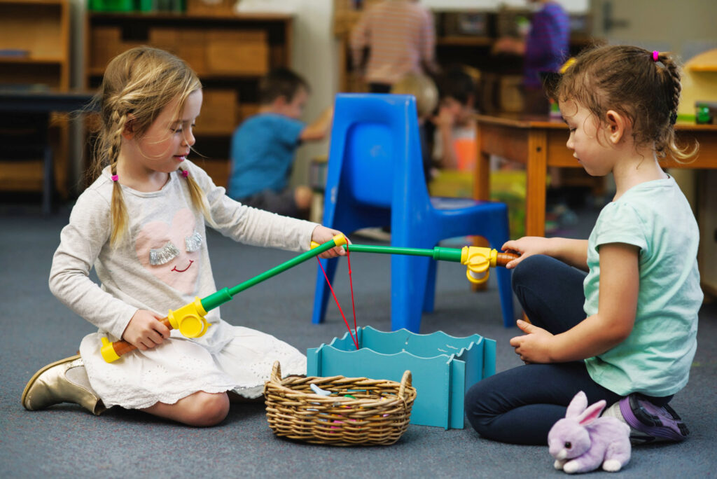 Children interacting at KU Randwick Coogee childcare