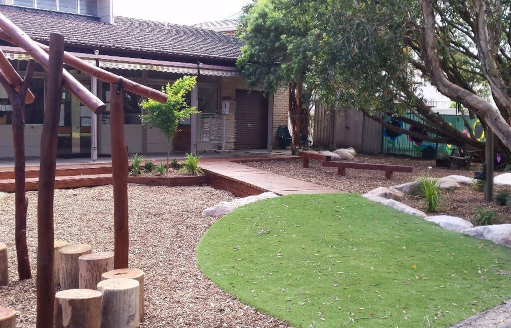 KU Wentworthville childcare outdoor environment