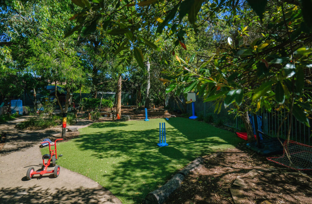 KU Bradfield Park childcare outdoor environment