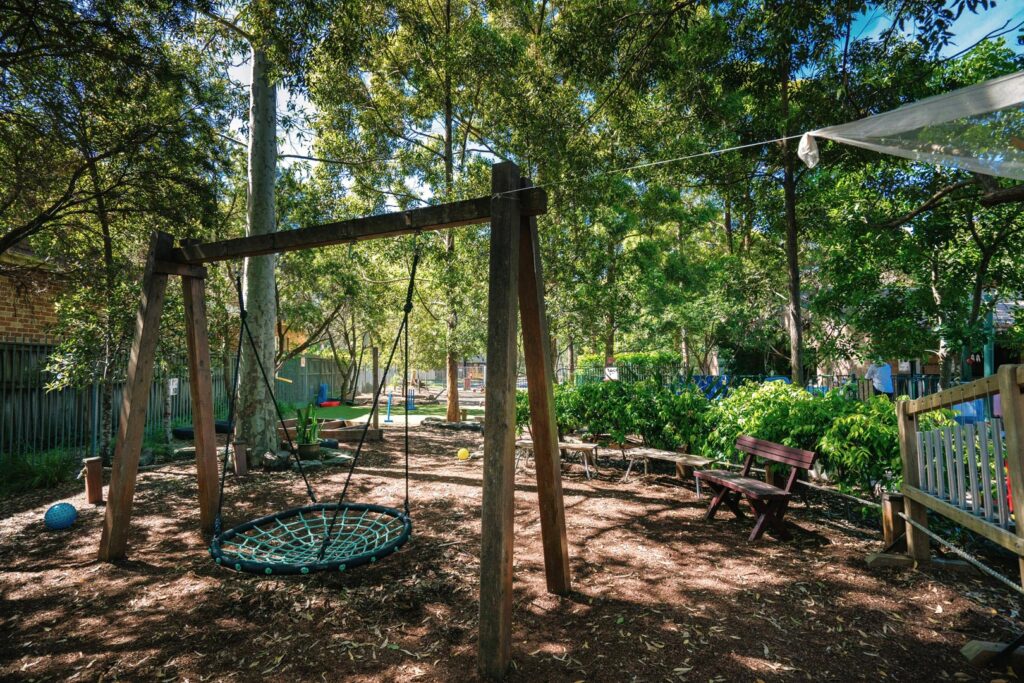 KU Bradfield Park childcare outdoor environment