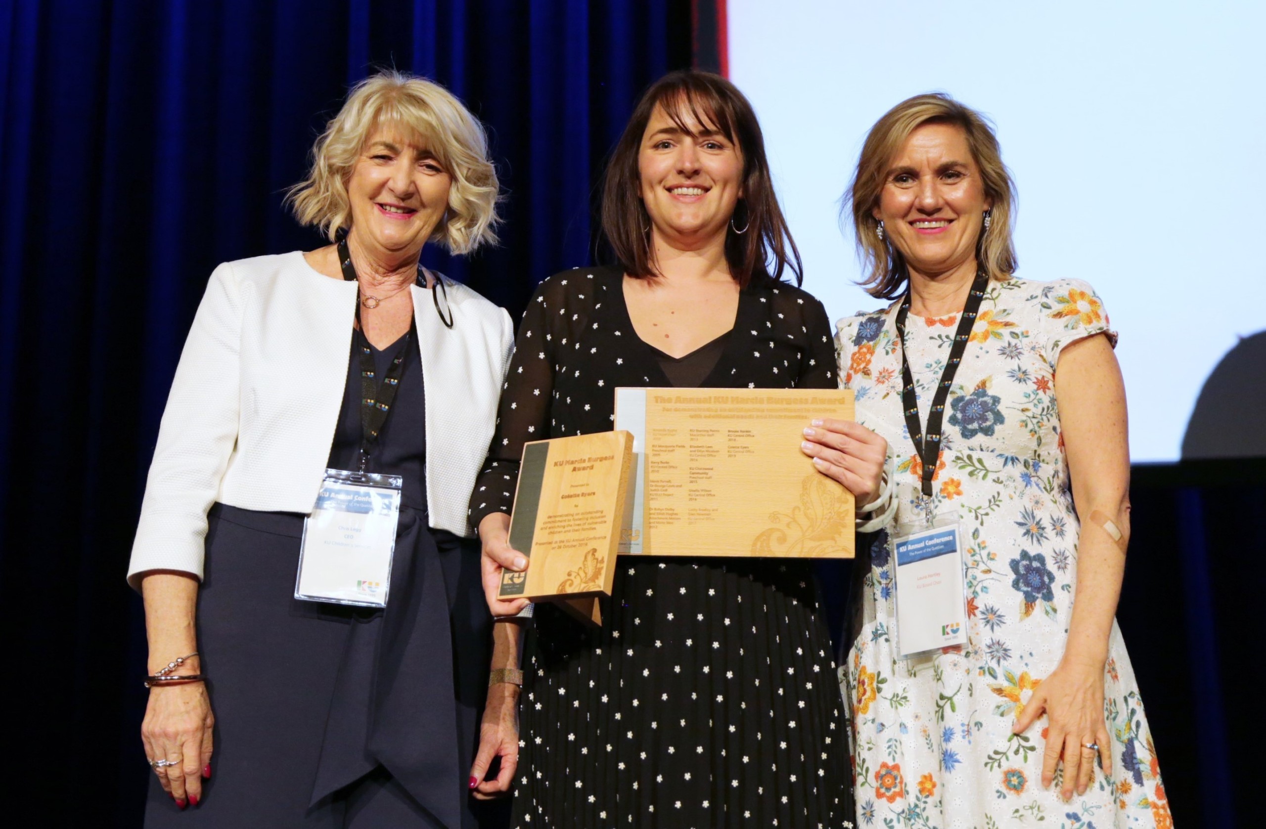 KU Marcia Burgess Award – Colette Eyers